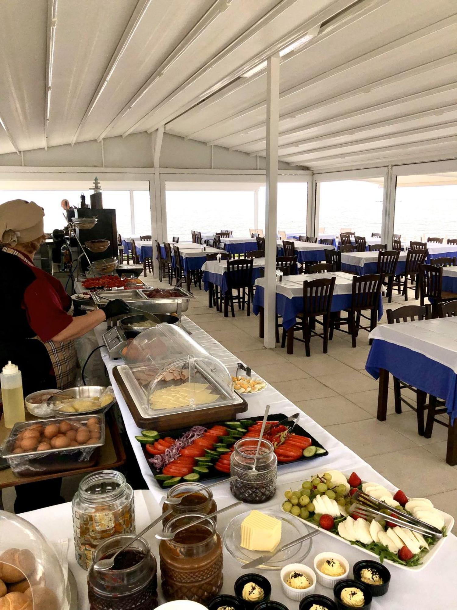Blue Senses Apartments Sarti Bagian luar foto