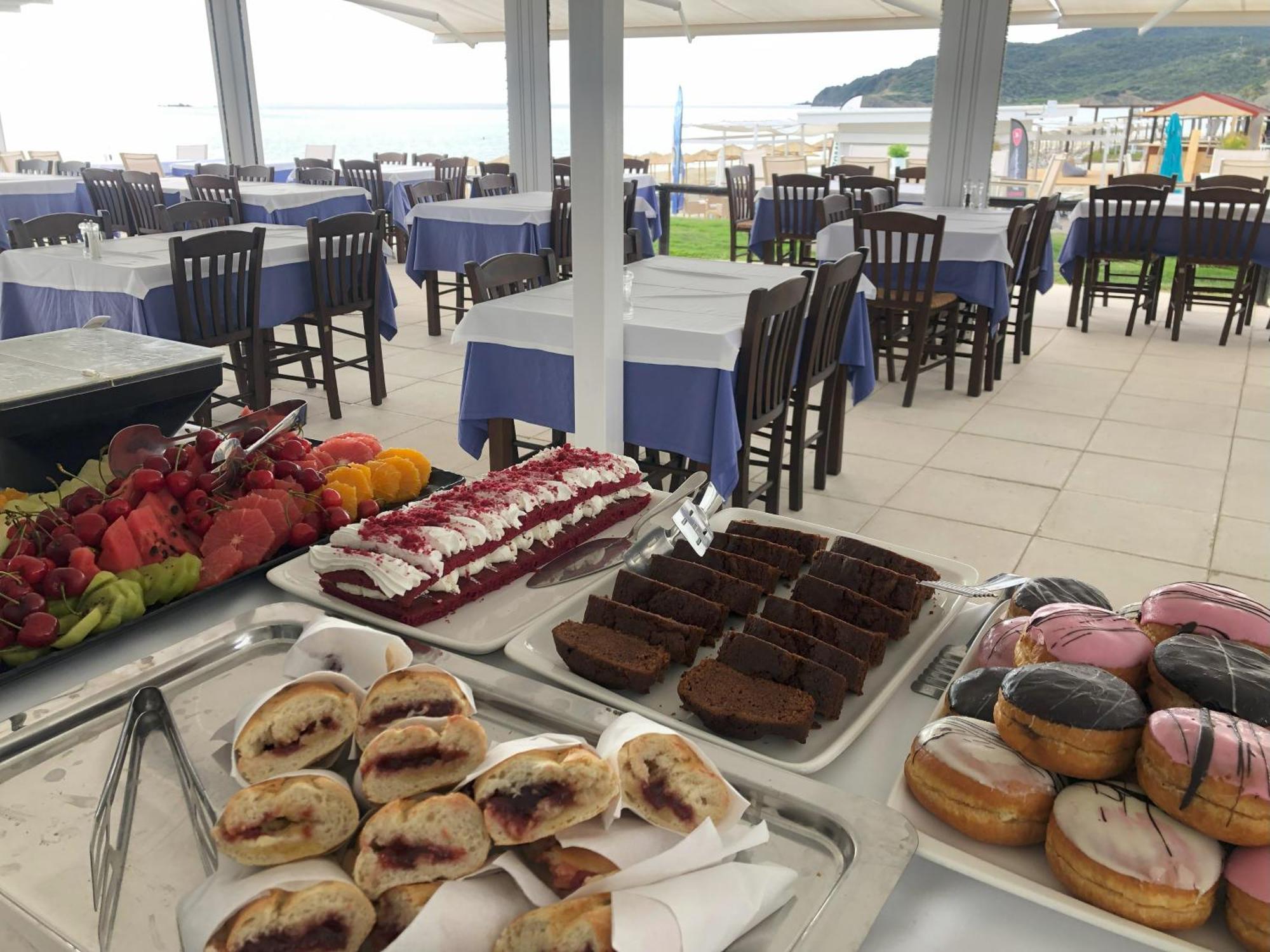 Blue Senses Apartments Sarti Bagian luar foto